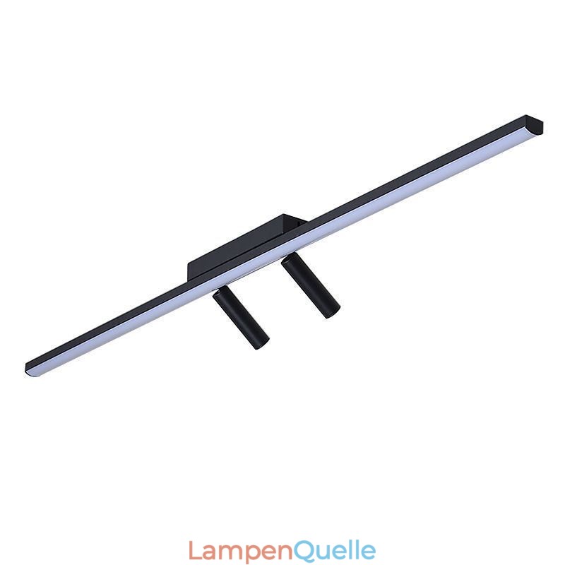 Linearer Deckenstrahler aus Acryl zur bündigen Montage