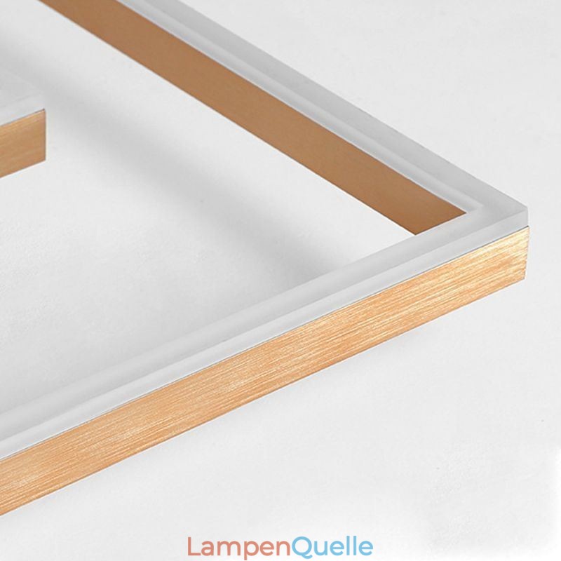 Unterputz-Deckenleuchte aus minimalistischem Acryl