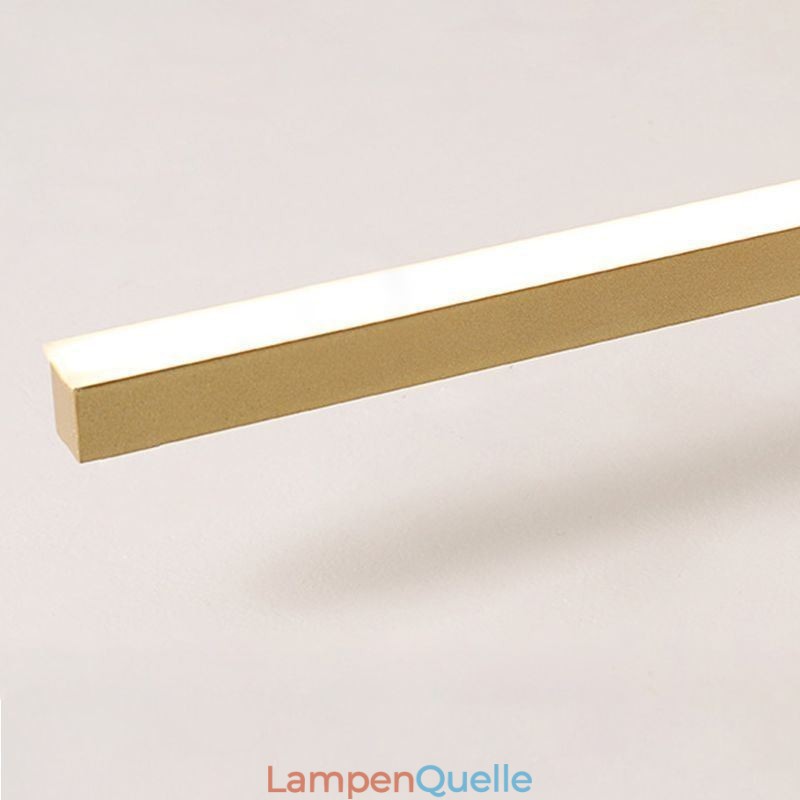 Unterputz-Strahler mit unregelmäßiger linearer Acryllampe