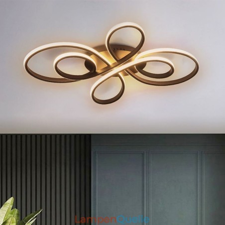 Moderne Deckenleuchte mit chinesischem Knoten Moderne Deckenleuchte mit chinesischem Knoten