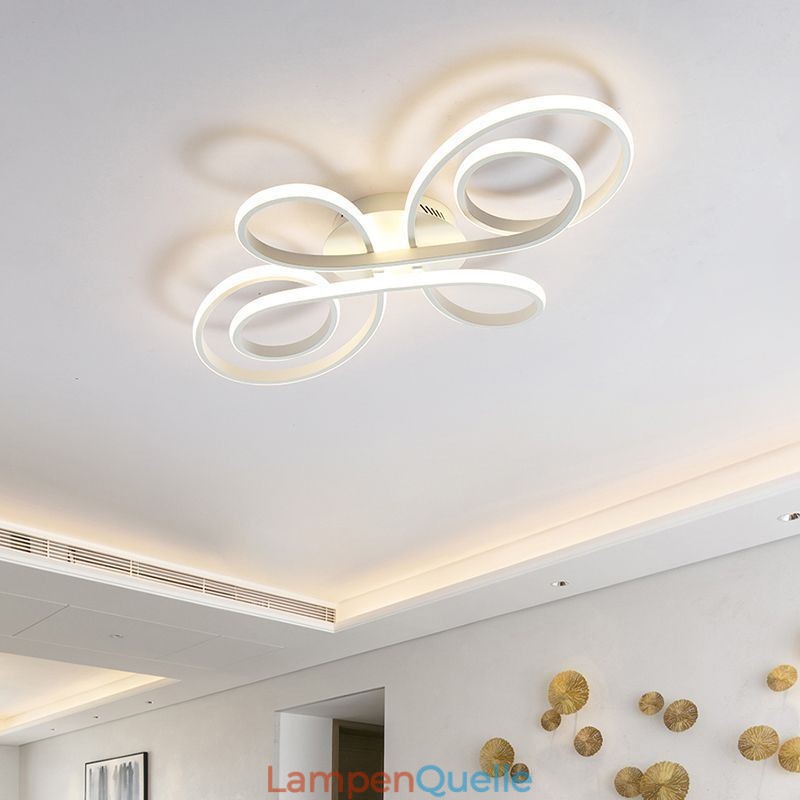Moderne Deckenleuchte mit chinesischem Knoten