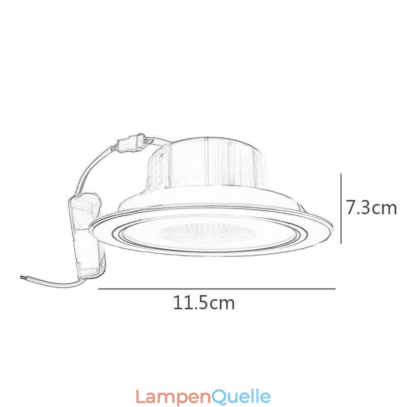 Downlight Bluetooth Musik Lautsprecher Lampe Handy Smart Decke Licht