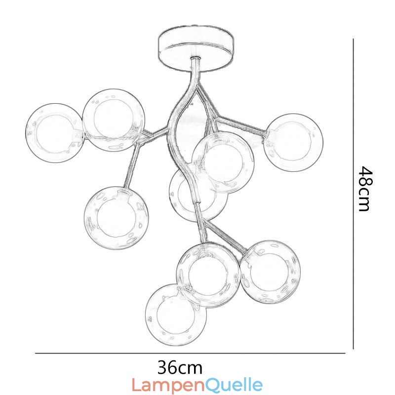 Deckenleuchte „Nordic Branches“
