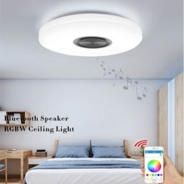 Unterputz-Dekorative Lampe Fernbedienung APP-Steuerung Bluetooth Musik Lautsprecher Lampe