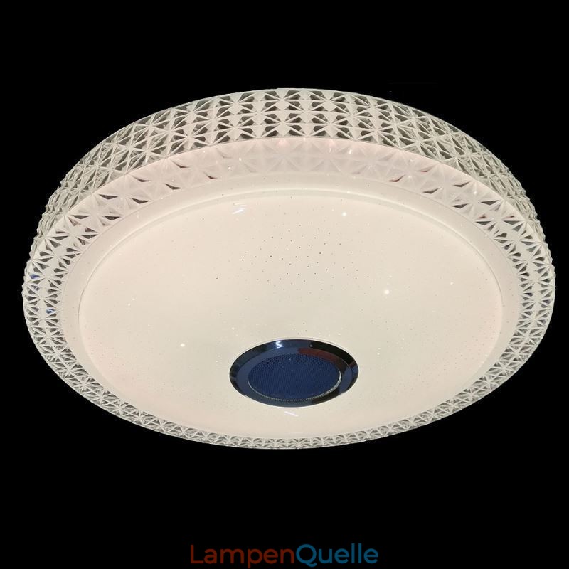 Deckenleuchte Dekorative Lampe Fernbedienung APP Steuerung Bluetooth Musik Lautsprecher Unterputz