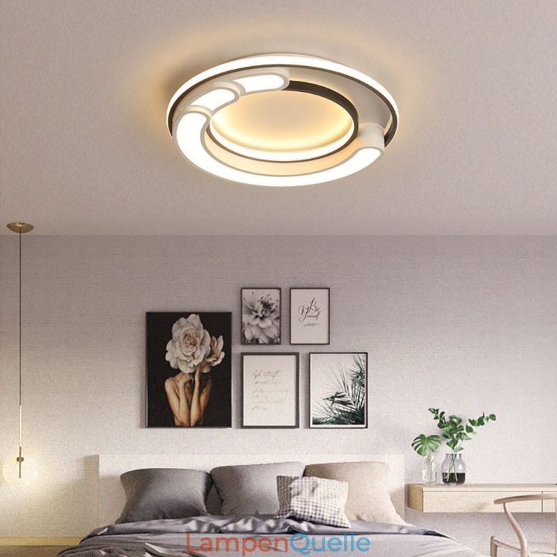 Kreisförmige Deckenleuchte aus Acryl