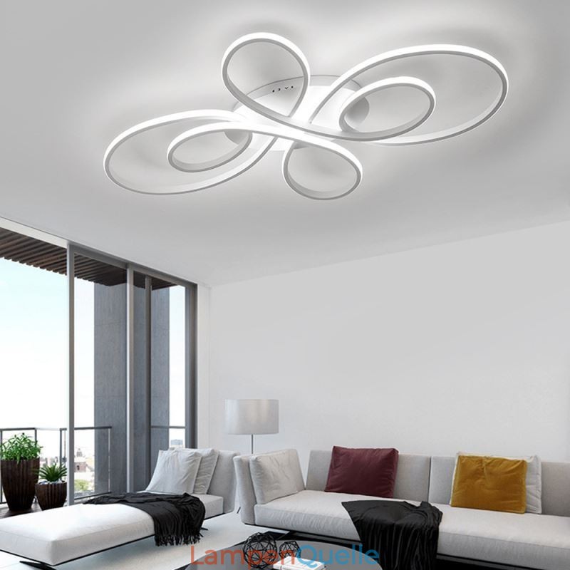 Moderne Deckenleuchte mit Blumen-Design, dekorative Beleuchtung