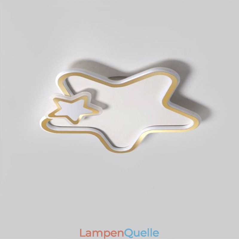Creative Star Deckenleuchte mit goldenem Stern
