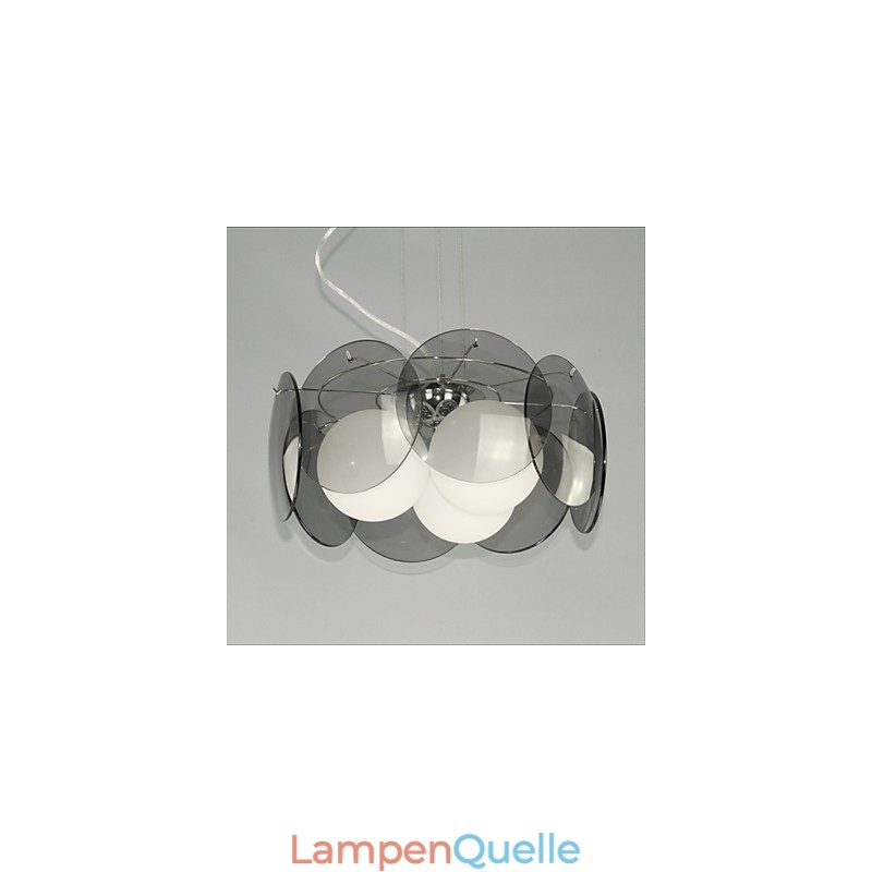 Angebote Mailand Einfache Mode Stil Kronleuchter Licht Rauch Grau Glas Kronleuchter