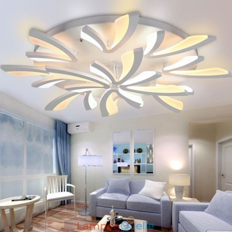 Moderne, schlichte Deckenleuchte mit Löwenzahnmotiv Moderne, schlichte Deckenleuchte mit Löwenzahnmotiv
