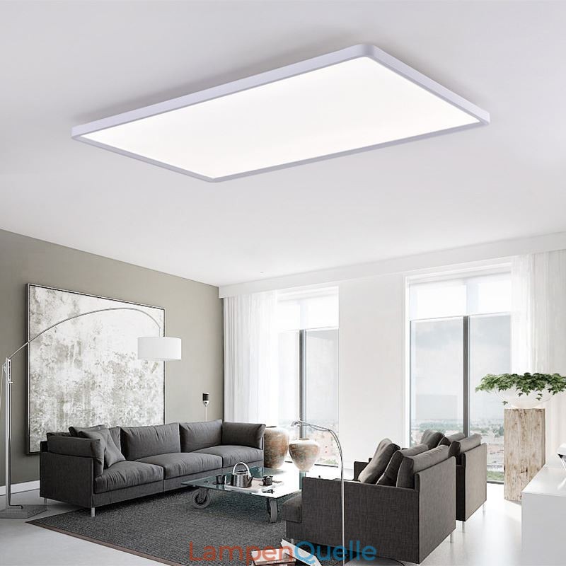 Nordic Panel Light Unterputz Superdünne Lampe Weiße Deckenleuchte