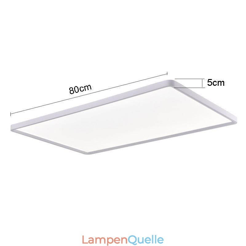 Nordic Panel Light Unterputz Superdünne Lampe Weiße Deckenleuchte