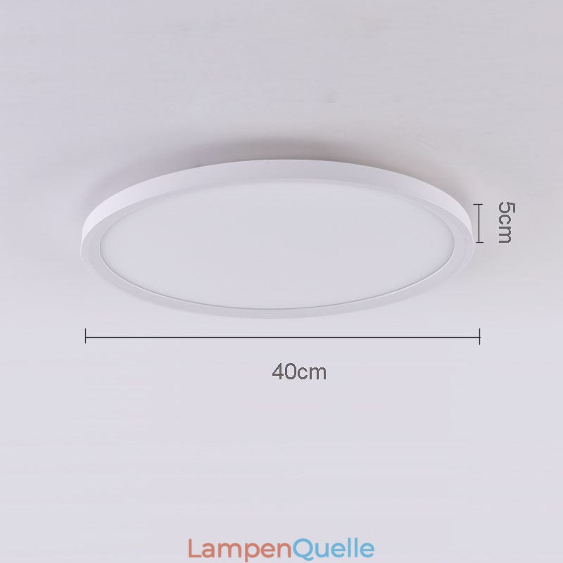 Nordic Runde Unterputz Super Dünne Decke Licht Aluminium Roung Lampe Beleuchtung
