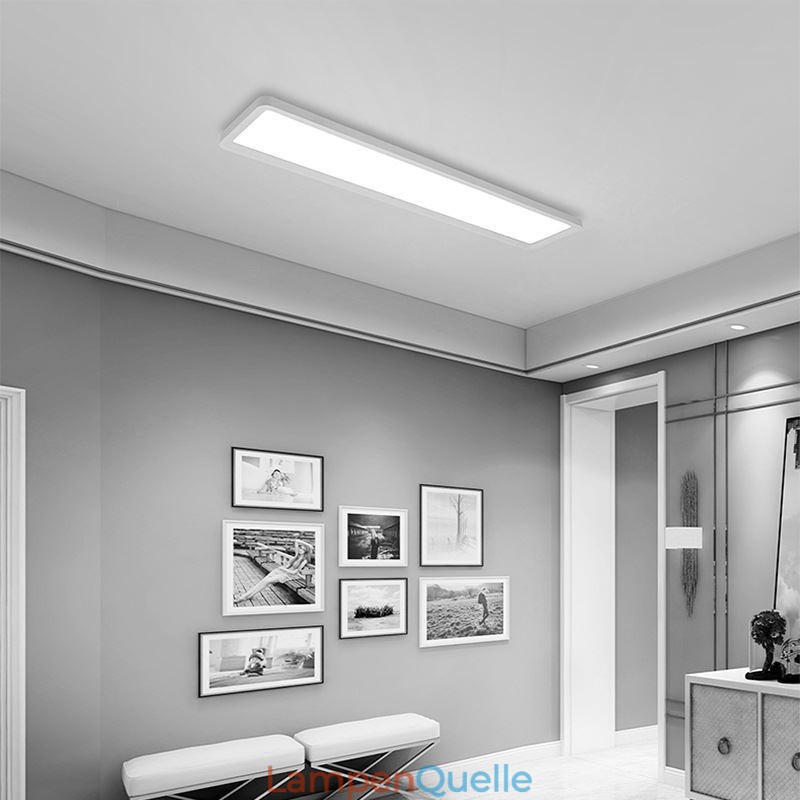 Panel Flush Mount Nordic Super Dünne Rechteck Decke Licht Hause Beleuchtung Licht