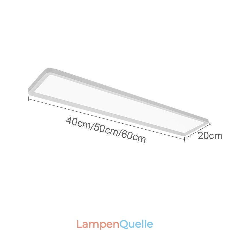 Panel Flush Mount Nordic Super Dünne Rechteck Decke Licht Hause Beleuchtung Licht