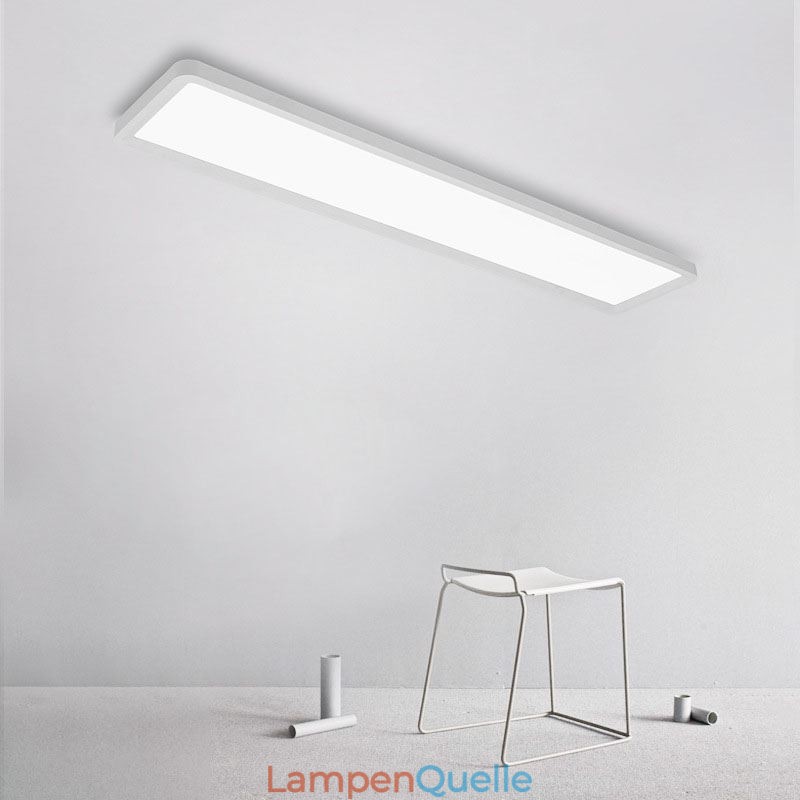 Panel Flush Mount Nordic Super Dünne Rechteck Decke Licht Hause Beleuchtung Licht
