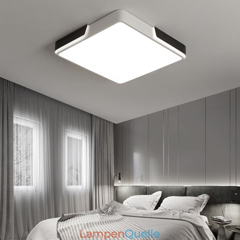 Moderne, schlichte, runde Deckenleuchte