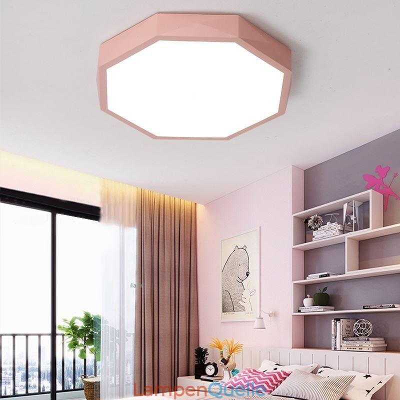 Moderne Unterputz-Deckenleuchte mit speziellem Hexagon-Design, ultradünne Lampenleuchte