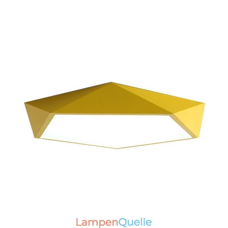 Moderne Deckenleuchte mit Diamant-Design, ultradünn, für Zuhause, Beleuchtung