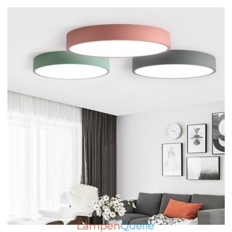 Moderne Unterputz-Deckenleuchte, ultradünn, rund, Lampenlicht Moderne Unterputz-Deckenleuchte, ultradünn, rund, Lampenlicht