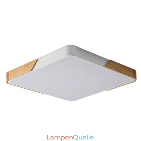 Einfache Unterputz-Deckenleuchte mit Holzrahmen, superdünnes Design, Lampe, Deckenleuchte Einfache Unterputz-Deckenleuchte mit Holzrahmen, superdünnes Design, Lampe, Deckenleuchte