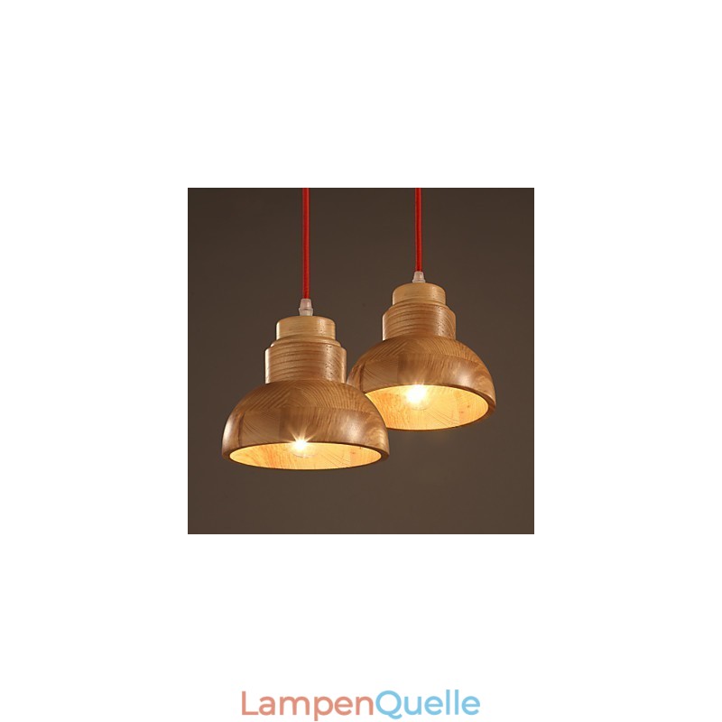 Kronleuchter Mini-Stil Traditionell Klassisch Holz Bambus