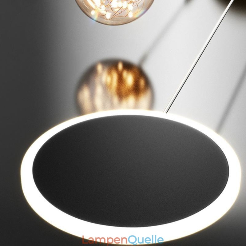 Runde Ring Pendelleuchte Moderne Kugel Hängelampe