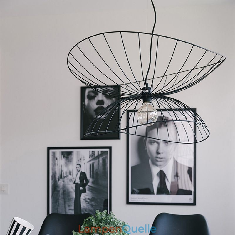 Moderner Hut-Kronleuchter, minimalistisches Dekor, Pendelleuchte, 1 Licht