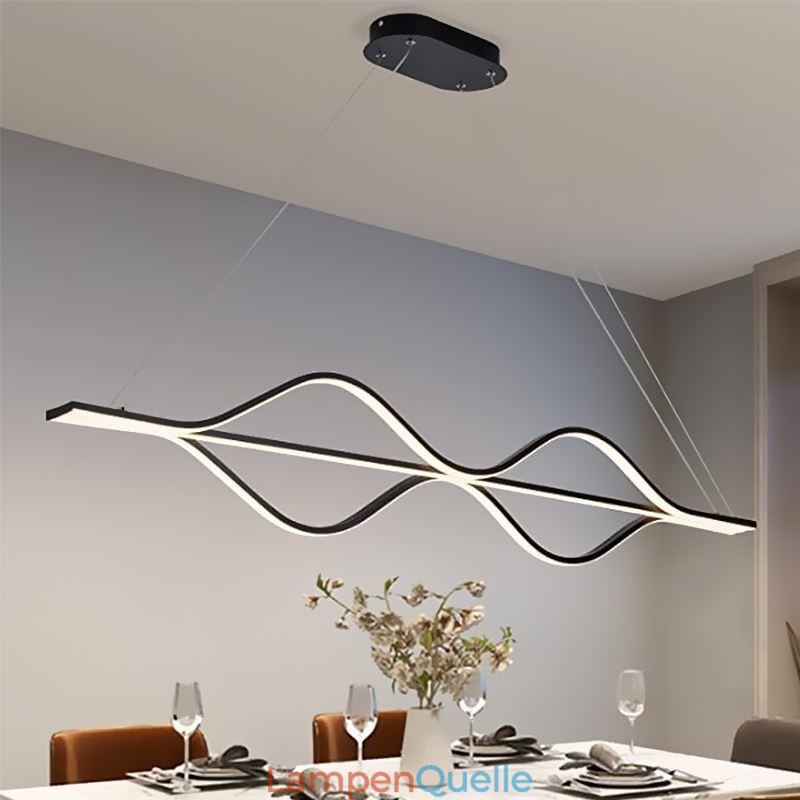 Pendelleuchte Minimalist Light Wave Deckenleuchte