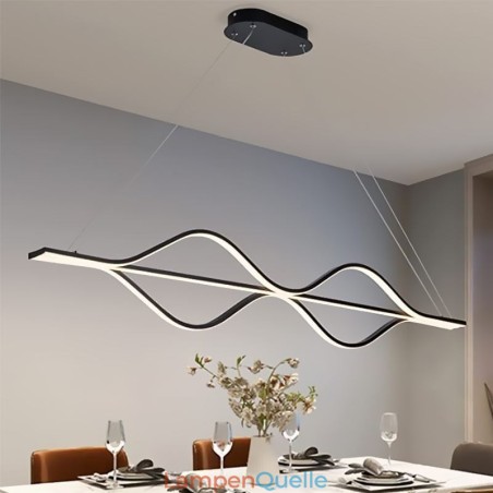 Pendelleuchte Minimalist Light Wave Deckenleuchte Pendelleuchte Minimalist Light Wave Deckenleuchte