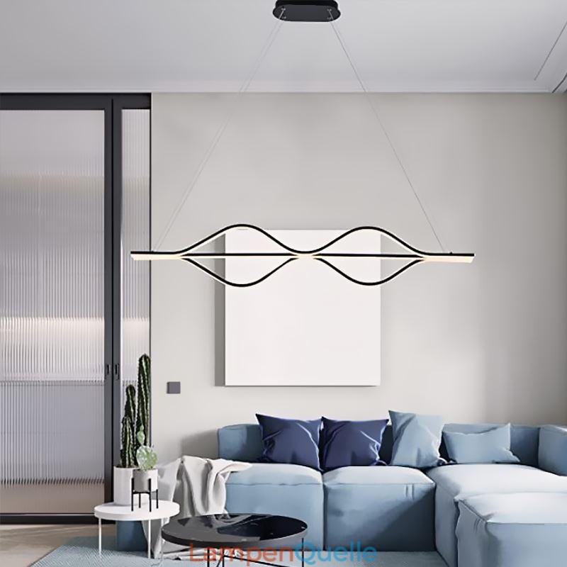 Pendelleuchte Minimalist Light Wave Deckenleuchte