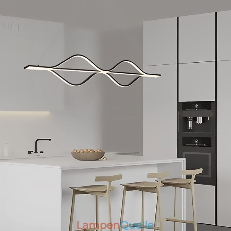 Pendelleuchte Minimalist Light Wave Deckenleuchte