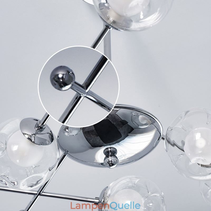 Glas Pendelleuchte im europäischen Stil Einfache Magic Beans Deckenleuchte