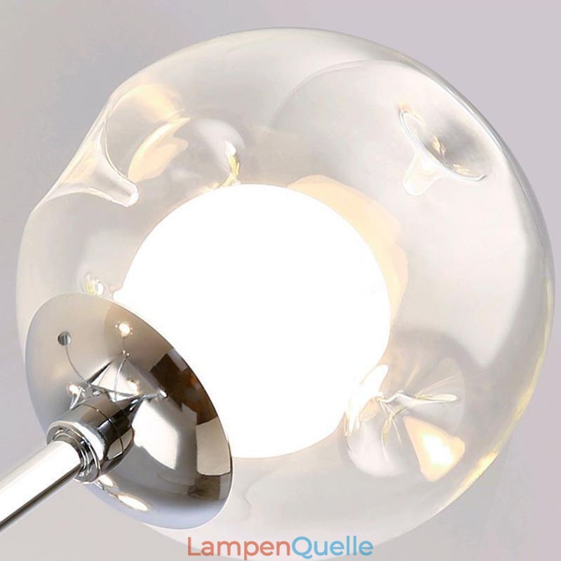 Glas Hängeleuchte Europäische Magic Bean Pendelleuchte 4 Lichter