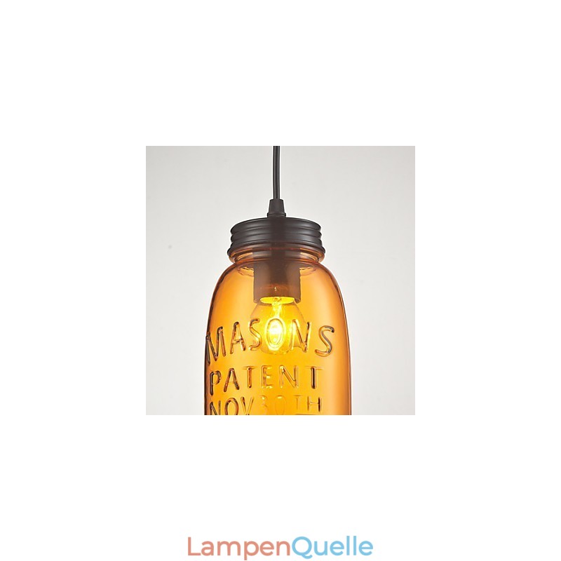 Pendelleuchte 1 Licht Italienischer Stil Transparente Galvanisierung