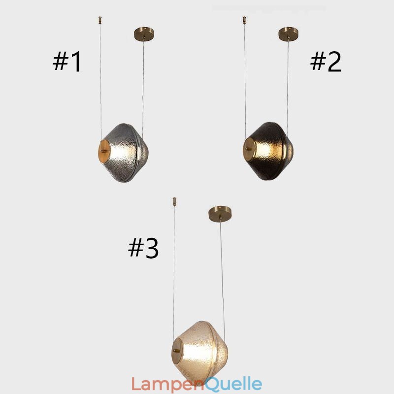 Pendelleuchte, moderne, einfache Einzelglas-Deckenleuchte, kleine Deckenleuchte