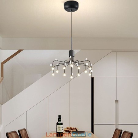 Pendelleuchte Nordic Creative Natural White Deckenleuchte 14 Lichter Pendelleuchte Nordic Creative Natural White Deckenleuchte 14 Lichter