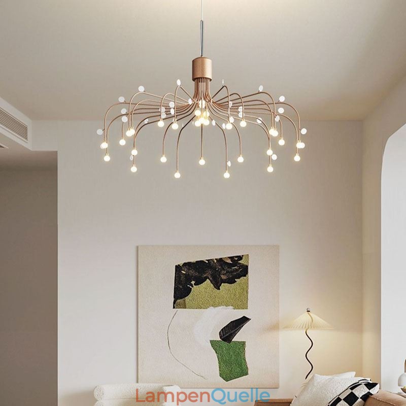 Pendelleuchte Nordic Creative Natural White Deckenleuchte 30 Lichter