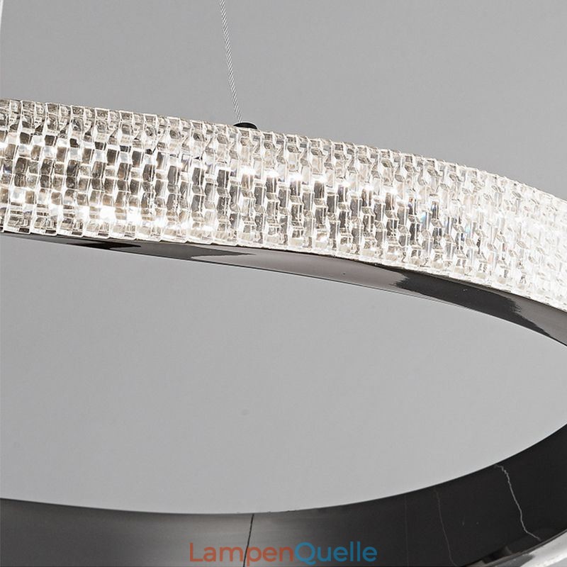 Pendelleuchte Schmiedeeisen Acryl Ring Einzelkreis Deckenleuchte