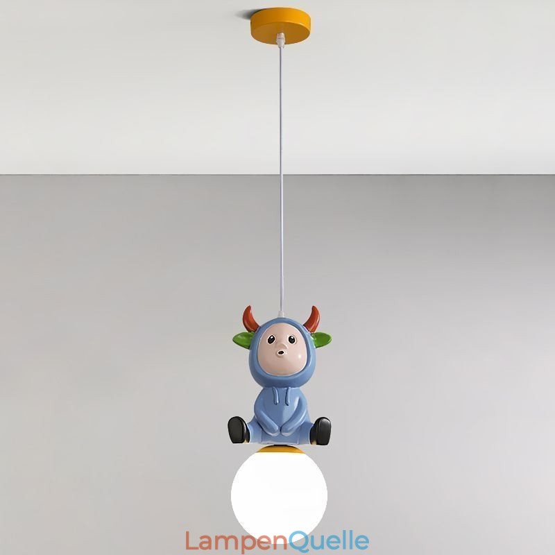 Pendelleuchte Moderne minimalistische G9 Schmiedeeisen Kaninchen Kalb Harz Deckenleuchte