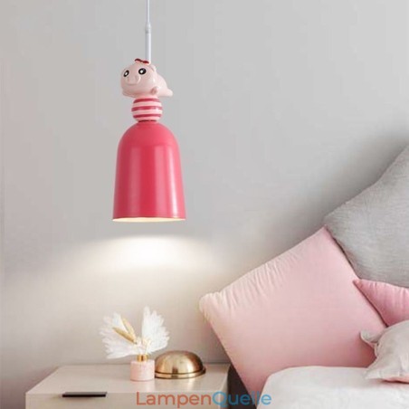 Moderne Pendelleuchte Schmiedeeisen Rosa Harz Piggy Deckenleuchte Moderne Pendelleuchte Schmiedeeisen Rosa Harz Piggy Deckenleuchte