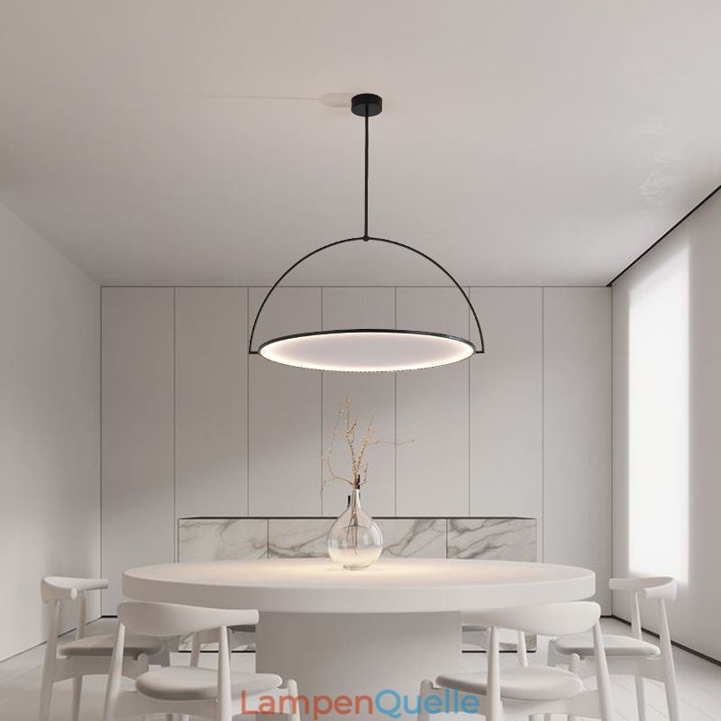 Nordische Pendelleuchte Kreative Schmiedeeisenring-Deckenleuchte