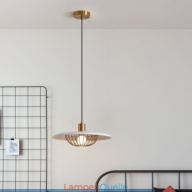 Nordic Pendelleuchte Schmiedeeisen Kreative Disc Deckenleuchten