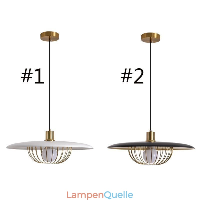 Nordic Pendelleuchte Schmiedeeisen Kreative Disc Deckenleuchten