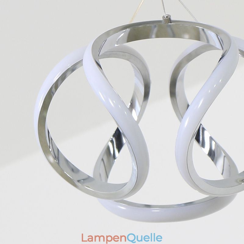 Pendelleuchte Aluminium Art Kleine Kürbis Deckenleuchte