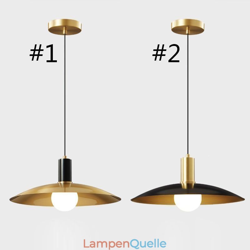 Moderne, schlichte Pendelleuchten
