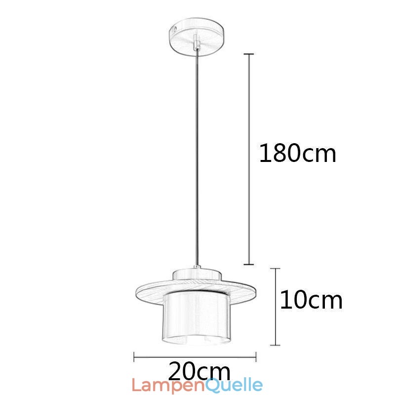 Moderne Pendelleuchte mit einer Leuchte aus Messing, Pendelleuchte, Insel
