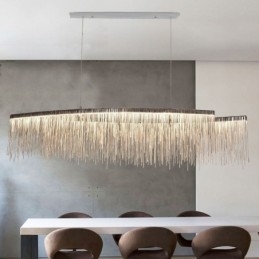 Moderne Pendelleuchte Kreative Quaste Hängelampe Cafe