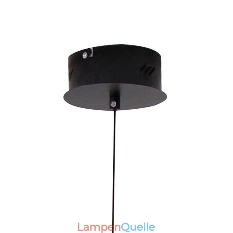 Moderne Pendelleuchte Dimmbare Schwarze Streifenlampe