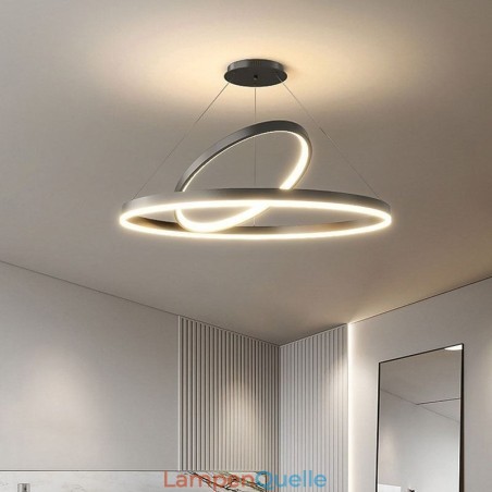 Moderne Pendelleuchte Kreisringe Acryl Pendelleuchte Moderne Pendelleuchte Kreisringe Acryl Pendelleuchte